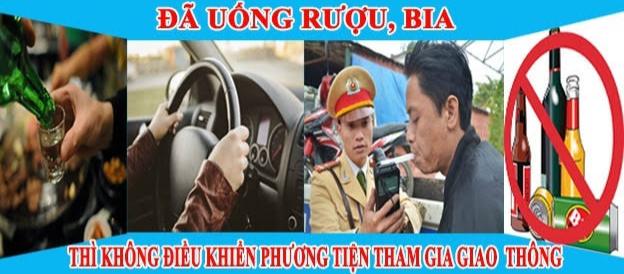 Giảm nguy cơ uống rượu bia khi tham gia vận tải